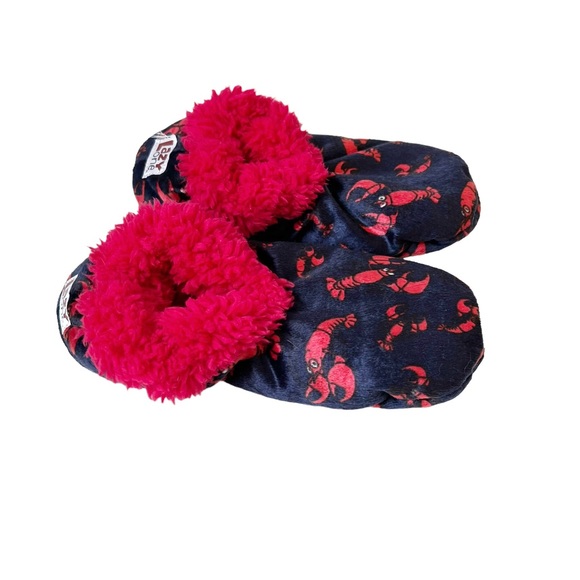 Lobster Gripper Slippers by Lazy One - Picture 2 of 6